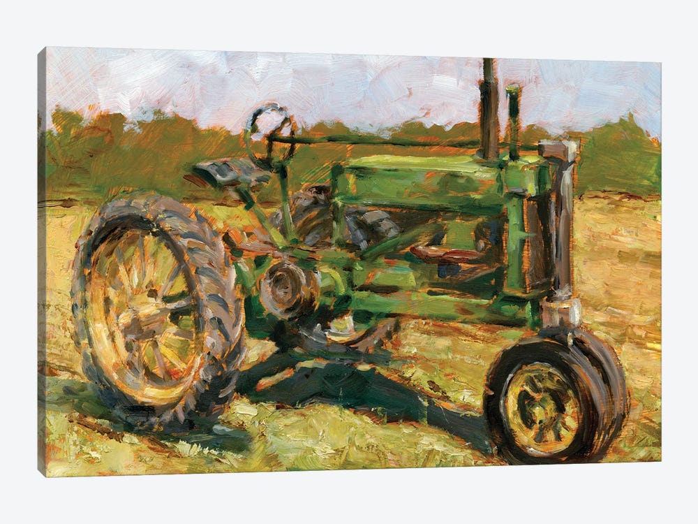 Rustic Tractors I by Ethan Harper 1-piece Canvas Artwork