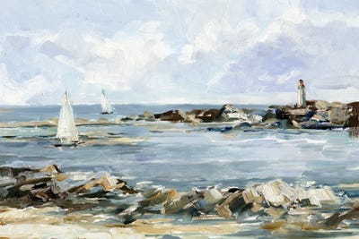 Rocky Shore Coastline II by Ethan Harper canvas print