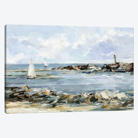 Rocky Shore Coastline II Canvas Print #EHA996} by Ethan Harper Art Print