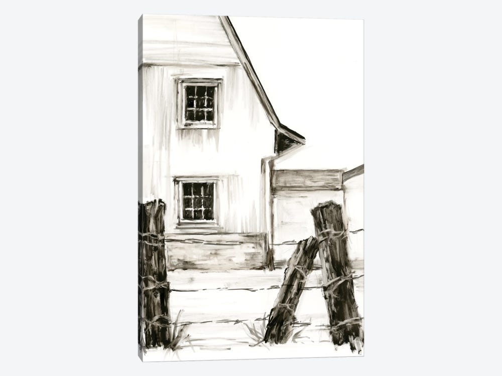 Rustic Barbed Wire I by Ethan Harper 1-piece Art Print