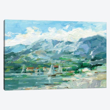 Sailing Along The Coast I Canvas Print #EHA999} by Ethan Harper Canvas Art