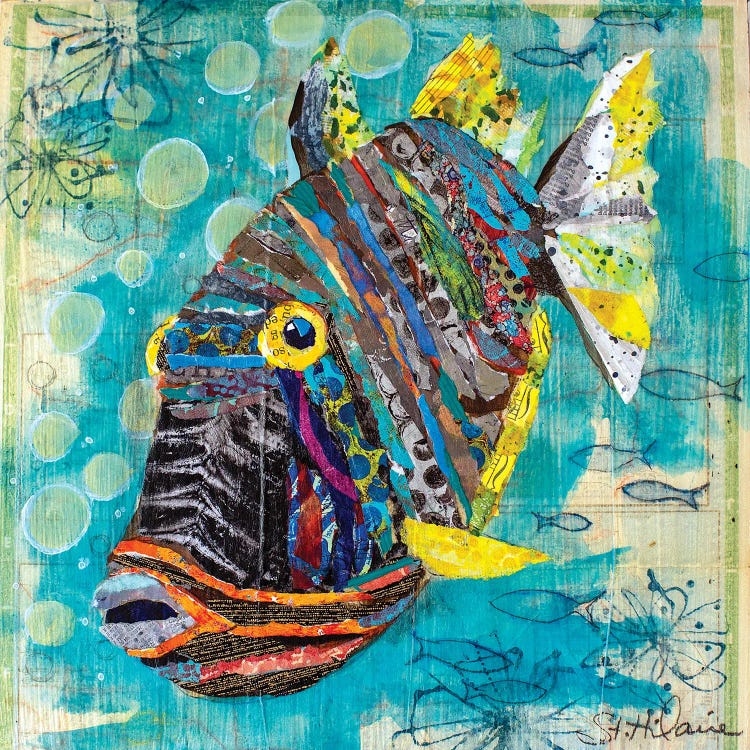 Reef Fish by Elizabeth St. Hilaire wall art