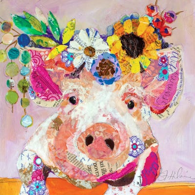 Miss Piggy by Elizabeth St. Hilaire acrylic art print