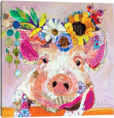 Miss Piggy Canvas Art Print
