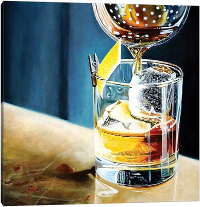 Happy Hour Canvas Art Print - Cocktail & Mixed Drink Art
