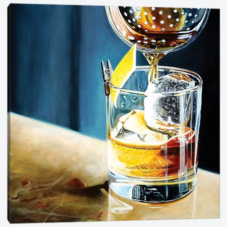 Happy Hour Canvas Print #EIC15} by Eric Renner Canvas Art