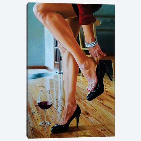 Get Me Out Of These Shoes Canvas Print #EIC23} by Eric Renner Canvas Art