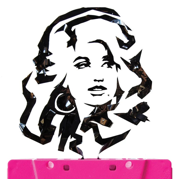 Dolly Parton by Erika Iris wall art