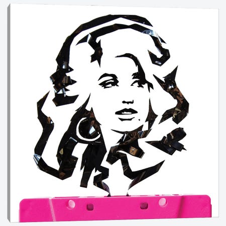 Dolly Parton Canvas Print #EIK14} by Erika Iris Canvas Art