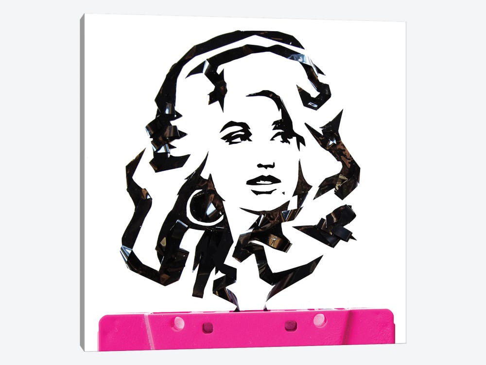 Dolly Parton by Erika Iris 1-piece Canvas Print