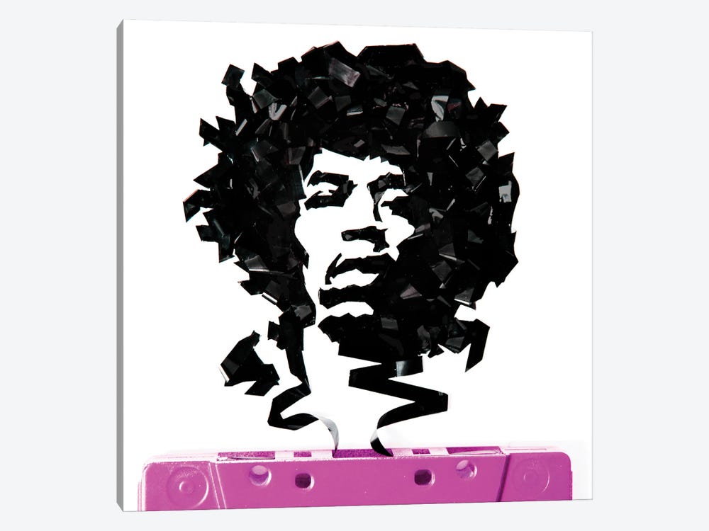 Jimi Hendrix III by Erika Iris 1-piece Canvas Wall Art