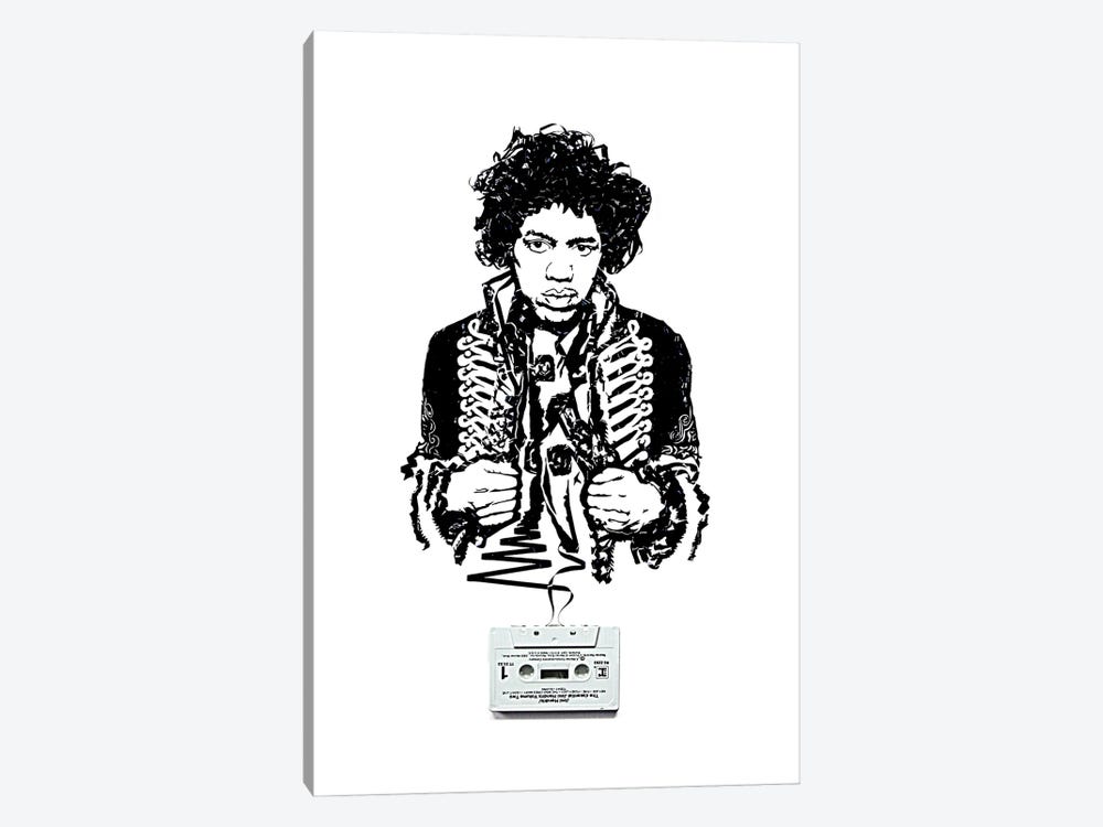 Jimi Hendrix II by Erika Iris 1-piece Art Print