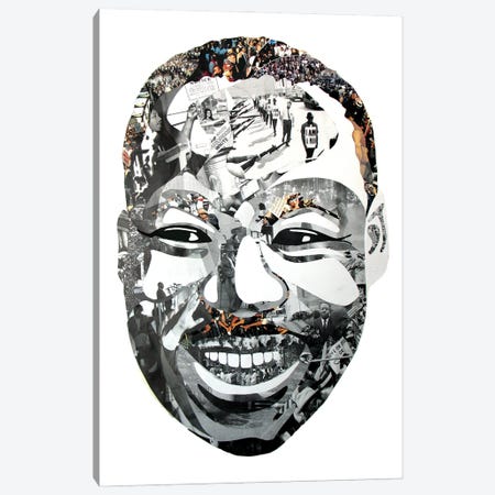 Martin Luther King Jr Canvas Print #EIK33} by Erika Iris Canvas Print