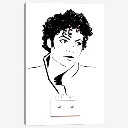 Michael Jackson Canvas Print #EIK34} by Erika Iris Canvas Artwork