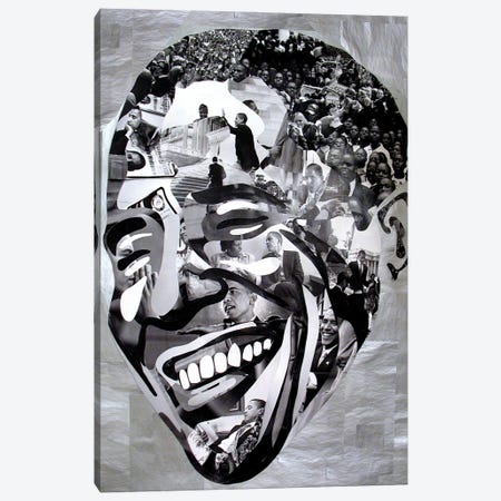 Obama Canvas Print #EIK36} by Erika Iris Canvas Artwork