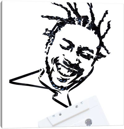 Old Dirty Bastard Canvas Art Print - Cassette Tapes