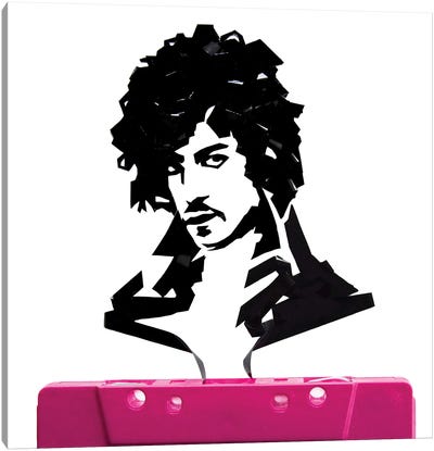 Prince II Canvas Art Print - Cassette Tapes