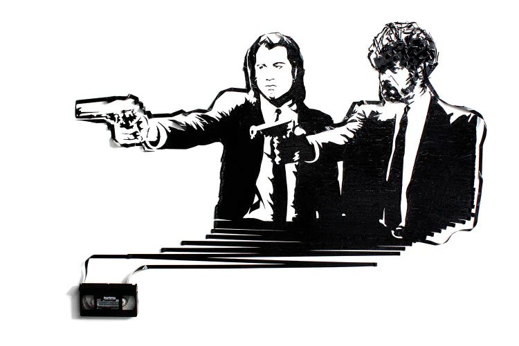 Pulp Fiction by Erika Iris wall art