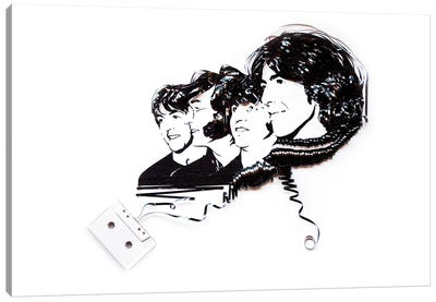 The Beatles Canvas Art Print - Media Formats