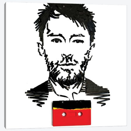 Thom Yorke Radiohead Canvas Print #EIK51} by Erika Iris Art Print