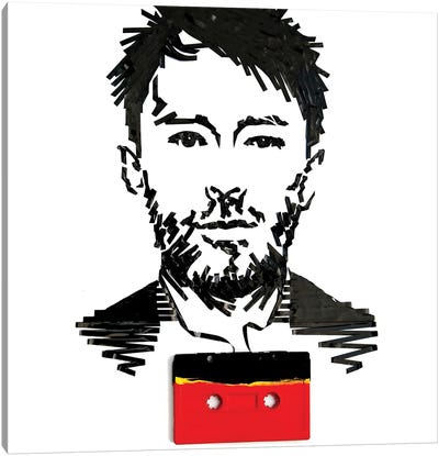 Thom Yorke Radiohead Canvas Art Print - Erika Iris