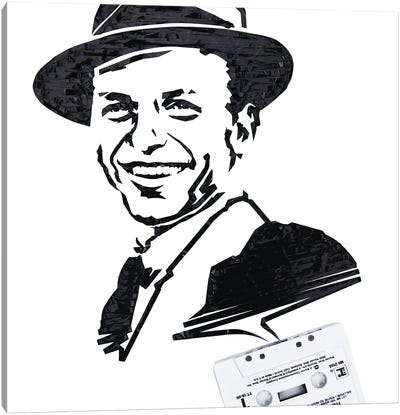Frank Sinatra Canvas Art Print - Jazz Art