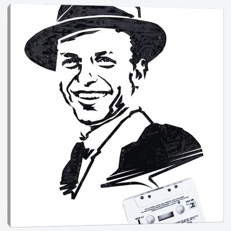 Frank Sinatra Canvas Print #EIK56} by Erika Iris Canvas Art