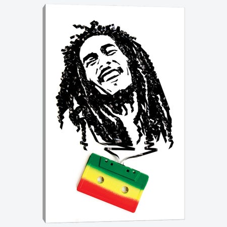 Bob Marley Canvas Print #EIK59} by Erika Iris Canvas Print