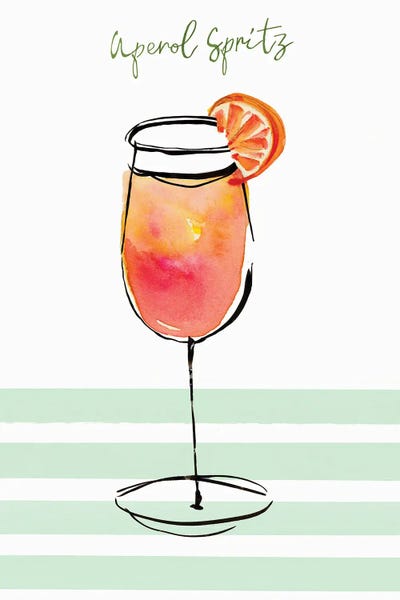 Eli Jones - Framed Fine Art Prints: Refreshing Citrus Cocktail by Eli Jones