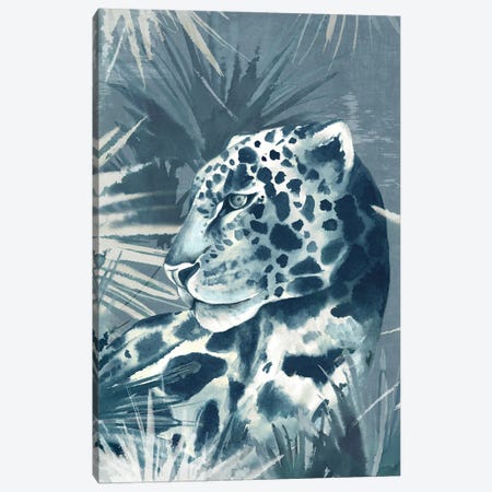 Jungle Leopard Canvas Print #EJO4} by Eli Jones Art Print