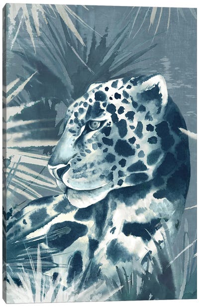Jungle Leopard Canvas Art Print - Leopard Art