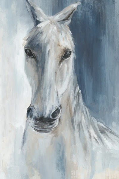 Blue Horse by Eli Jones canvas print