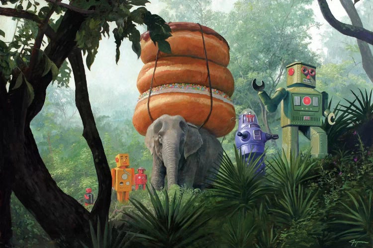 On Tiger Mountain by Eric Joyner wall art