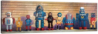 Usual Sus Canvas Art Print - Robots