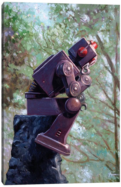 Collator Canvas Art Print - Robots