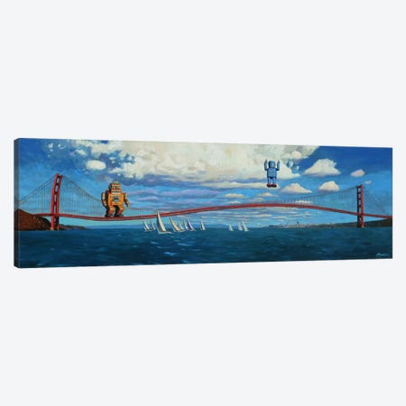 Golden Gaters Canvas Print #EJR6} by Eric Joyner Canvas Art Print