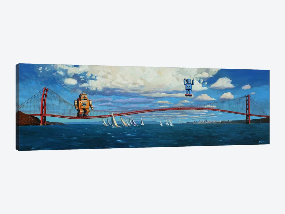 Golden Gaters by Eric Joyner 1-piece Art Print