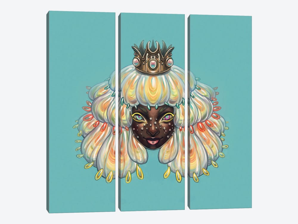 Jelly Queen by Ejiwa Ebenebe 3-piece Art Print