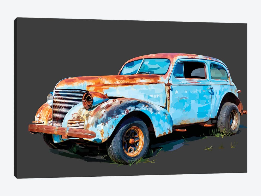 Rusty Car I by Emily Kalina 1-piece Art Print