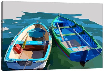 Bold Boats III Canvas Art Print - Emily Kalina