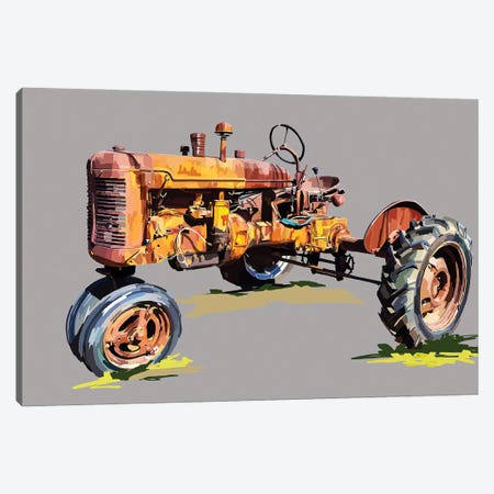 Vintage Tractor XVI Canvas Print #EKA48} by Emily Kalina Canvas Print