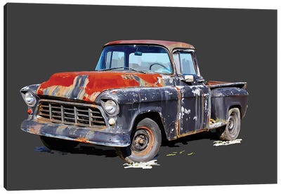 Vintage Truck IV Canvas Art Print - Emily Kalina