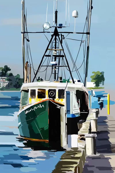 Harbors: Bold Boats VI by Emily Kalina