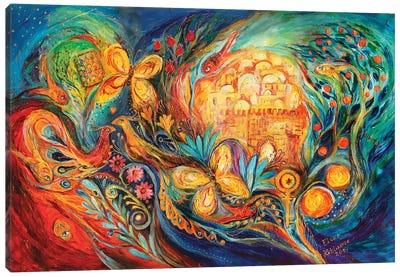 The Key Of Jerusalem Canvas Art Print - Butterfly Art