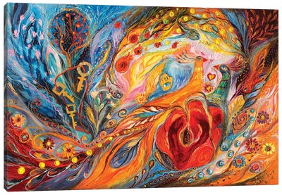 The Rose Of East Canvas Art Print - Elena Kotliarker
