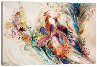 The Splash Of Life I Canvas Art Print - Peacock Art