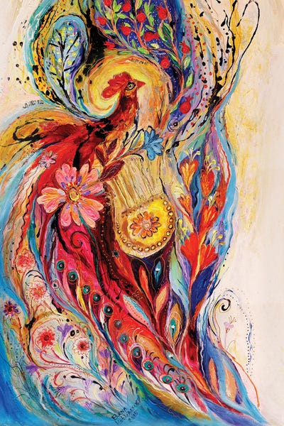 Chickens & Roosters: The Splash Of Life VI by Elena Kotliarker