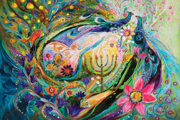 Refreshing Workspace: Longing For Chagall by Elena Kotliarker