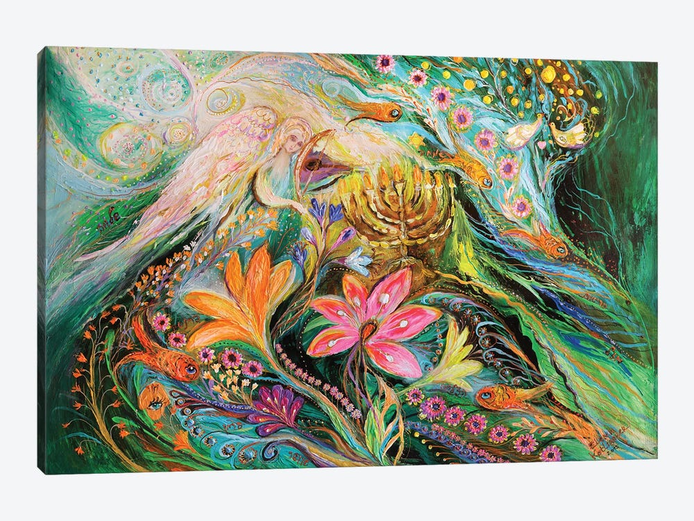 Dreams About Chagall. The Sky Violin by Elena Kotliarker 1-piece Art Print