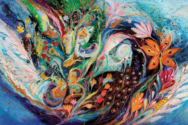 Butterflies and Flowers: The Flowers And Sea by Elena Kotliarker